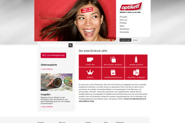 optikett.com - Druckerei Vechta