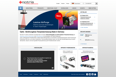 optris.de - Wärmebildkamera Hersteller Berlin