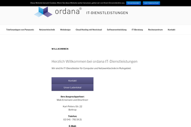 ordana.de - Web Designer Bottrop