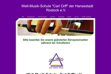 orff-musikschule.de - Musikschule Rostock