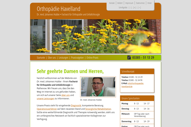 orthopaedie-havelland.de - Dermatologie Rathenow