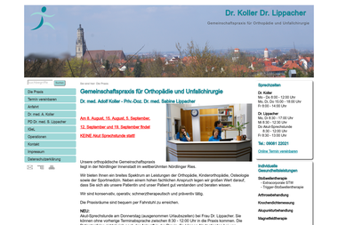 orthopaedie-noerdlingen.de - Dermatologie Nördlingen