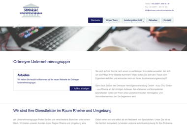 ortmeyer-unternehmensgruppe.de - Reinigungskraft Rheine