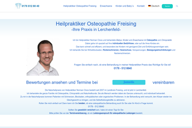osteopathie-freising.de - Masseur Freising
