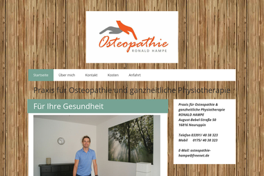 osteopathie-in-neuruppin.de - Masseur Neuruppin
