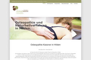 osteopathie-kassner.de - Heilpraktiker Hilden