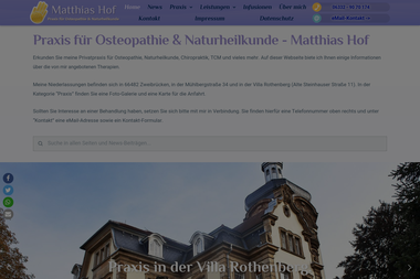 osteopathie-mhof.de - Masseur Zweibrücken
