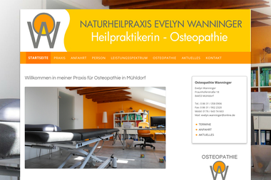 osteopathie-wanninger.de - Heilpraktiker Mühldorf Am Inn