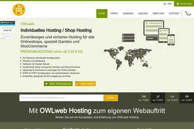 owlweb-hosting.de - Web Designer Brakel