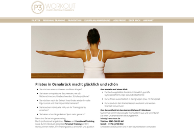 p3-workout.de - Personal Trainer Osnabrück