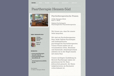 paartherapie-bensheim.de - Psychotherapeut Bensheim