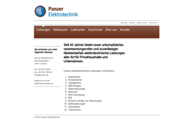 panzer.org - Elektriker Lörrach