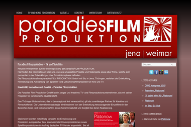 paradiesproduktion.de - Kameramann Jena