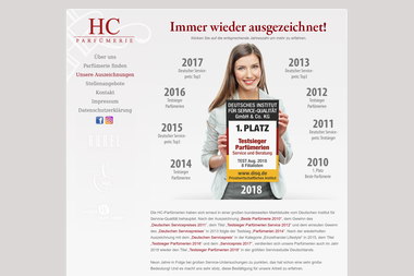 parfuemerie-hc.de - Druckerei Seesen