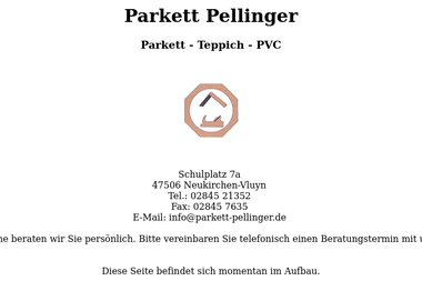 parkett-pellinger.de - Bodenleger Neukirchen-Vluyn
