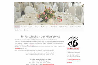 partyfuchs.de - Catering Services Korschenbroich