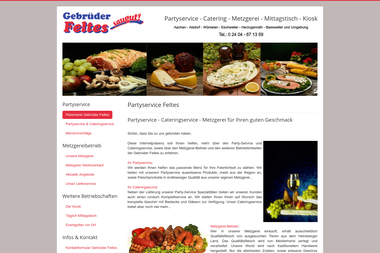 partyservice-feltes.de - Catering Services Alsdorf