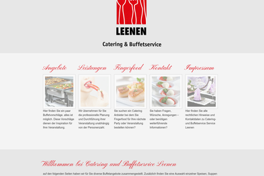 partyservice-leenen.de - Catering Services Oberhausen