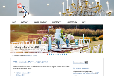 partyservice-schmid.de - Catering Services Karlsruhe