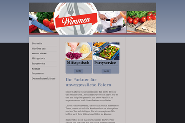 partyservice-wimmen.de - Catering Services Viersen
