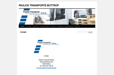 paulick-transporte.de - Umzugsunternehmen Bottrop