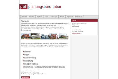 pbt-tabor.de - Architektur Damme