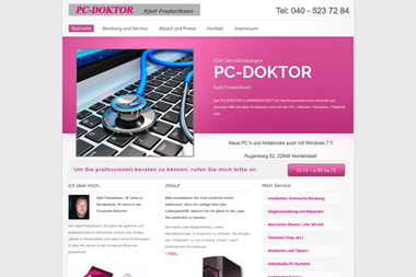 pc-doktor-frederiksen.de - Computerservice Norderstedt