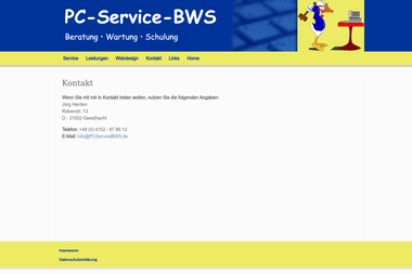 pcservicebws.de/kontakt.php - Computerservice Geesthacht