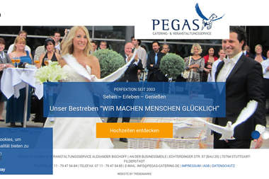 pegas-catering.de - Catering Services Filderstadt