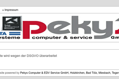 pekys.de - Computerservice Bad Tölz