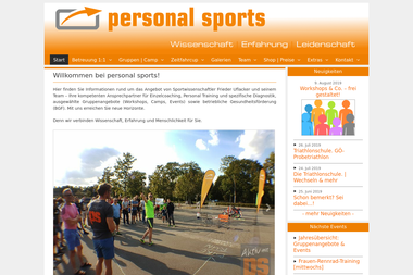 personal-sports.info - Personal Trainer Göttingen