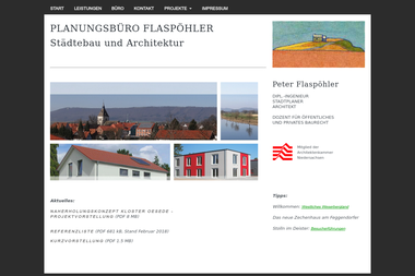 peter-flaspoehler.de - Architektur Hessisch Oldendorf