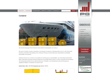 peter-glindemann.de/produkte-uebersicht/containerdienst - Containerverleih Kiel