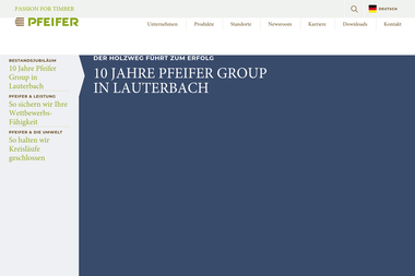pfeifergroup.com - Tiefbauunternehmen Uelzen