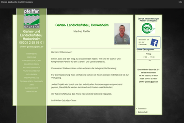 pfeiffer-galabau.de - Straßenbauunternehmen Hockenheim