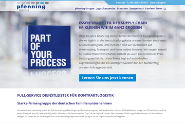 pfenning-logistics.com - Umzugsunternehmen Wiesloch