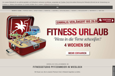 pfitzenmeier.de/resorts-und-clubs/wiesloch.html - Personal Trainer Wiesloch