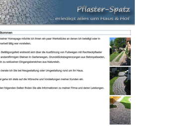 pflaster-spatz.de - Straßenbauunternehmen Wolfenbüttel