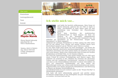 physio-marek.de - Masseur Marktredwitz