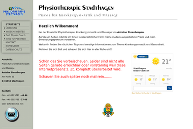 physiotherapie-stadthagen.de - Masseur Stadthagen