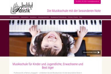 pianistik.de - Musikschule Duisburg