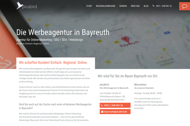 picabird.de/bayreuth - SEO Agentur Bayreuth