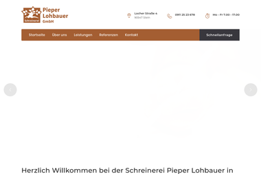 pieper-lohbauer.de - Zimmerei Stein