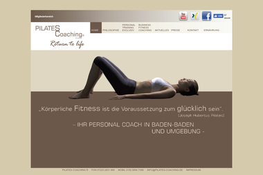 pilates-coaching.de - Yoga Studio Bühl