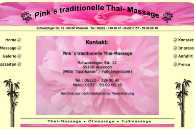 pinks-thaimassage.de/Sites/kontakt.html - Masseur Wiesloch