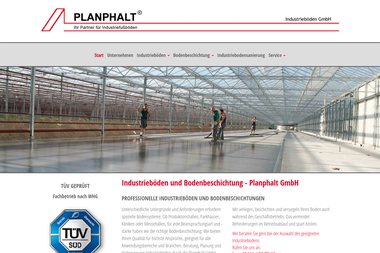 planphalt-gmbh.de - Straßenbauunternehmen Jena