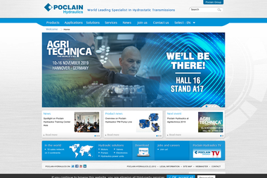 poclain-hydraulics.com - Landmaschinen Pfungstadt