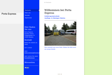porta-express-busreisen.de - Autoverleih Minden