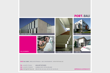port-bau.de - Hochbauunternehmen Ravensburg