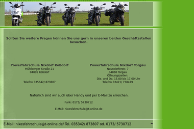 power-fahrschule-nixdorf.de/kontakt.html - Fahrschule Torgau